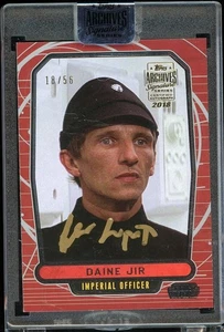 DAINE JIR 2018 Topps Archives  Star Wars AUTO AUTOGRAPH SP /55 - Picture 1 of 1