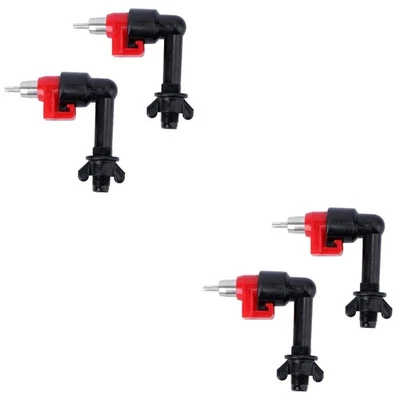  2 Pieces Automatische Geflügeltränke Futterautomat Hühner Metall - Bild 1 von 4