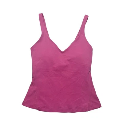 Lululemon Align Waist-Length Tank Top Pink Lychee Size 2 - Image 1 of 3