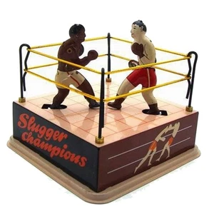 Movimiento Juguete de Caja, Juguete de Anillo de Boxeo Nostálgico, Decoración, Retro Sa4349 - Imagen 1 de 6