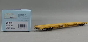 BLMA Models 51023 HO PTTX ACF F89-J Flat Car #601384 NIB - Picture 1 of 1