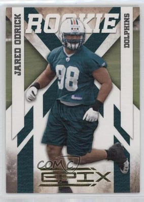 2010 Panini Epix Rookie Gold /100 Jared Odrick #139 Rookie RC - Image 1 of 2