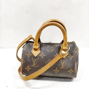 Louis Vuitton LV Hand Bag M41534 Mini Speedy Brown Monogram 2879159 - Picture 1 of 21