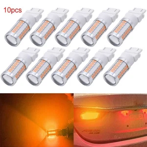10× Amber 3156 3157 33SMD 5630 5730 LED Bulbs Tail Back Light Turn Signal Lamp - Picture 1 of 7