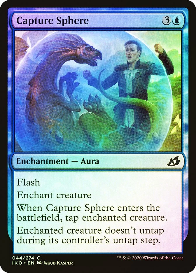 MTG FOIL Capture Sphere  - Ikoria: Lair of Behemoths #044 - Image 1 of 1