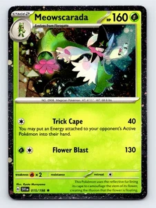 Meowscarada - (Cosmos Holo) 015/198 - Miscellaneous Cards & Products Holo - Picture 1 of 2