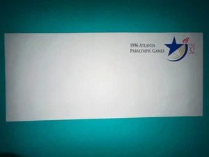 US Stamps SC# U641 Paralympic Games 32c stamped envelope MNH 1996 - Picture 1 of 2