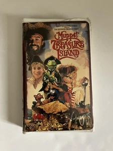 Muppet Treasure Island Clamshell Case (VHS/VCR Movie 1996) - Picture 1 of 7