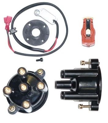 Distributor cap, Rotor, Electronic ignition kit Volvo Penta 4 CYL Marine engines - Image 1 of 2