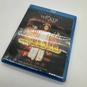 The Wicker Man Unrated with Alternate Ending Blu-ray 2007 Nic Cage rare OOP - Picture 1 of 6