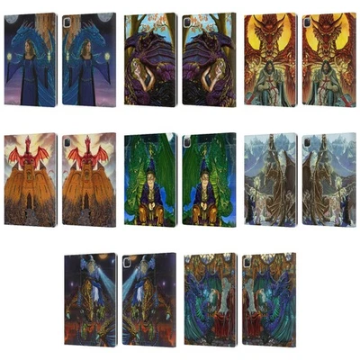 OFFICIAL ED BEARD JR DRAGON FRIENDSHIP LEATHER BOOK WALLET CASE FOR APPLE iPAD - Image 1 of 4