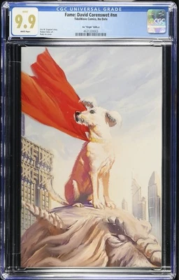 Fame David Corenswet CGC 9.9 Rudy AO SDCC Alex Ross Homenaje Crypto Cover Ltd 150 Foto 1 de 4