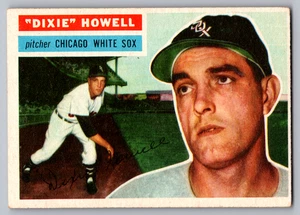 1956 TOPPS #149 DIXIE HOWELL WHITE SOX GRAY BACK - Picture 1 of 3