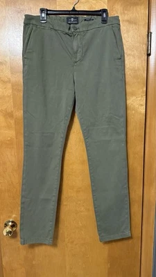 7 For All Mankind Men’s Luxe Performance Tapered Slim Chinos 34x32 - Image 1 of 4