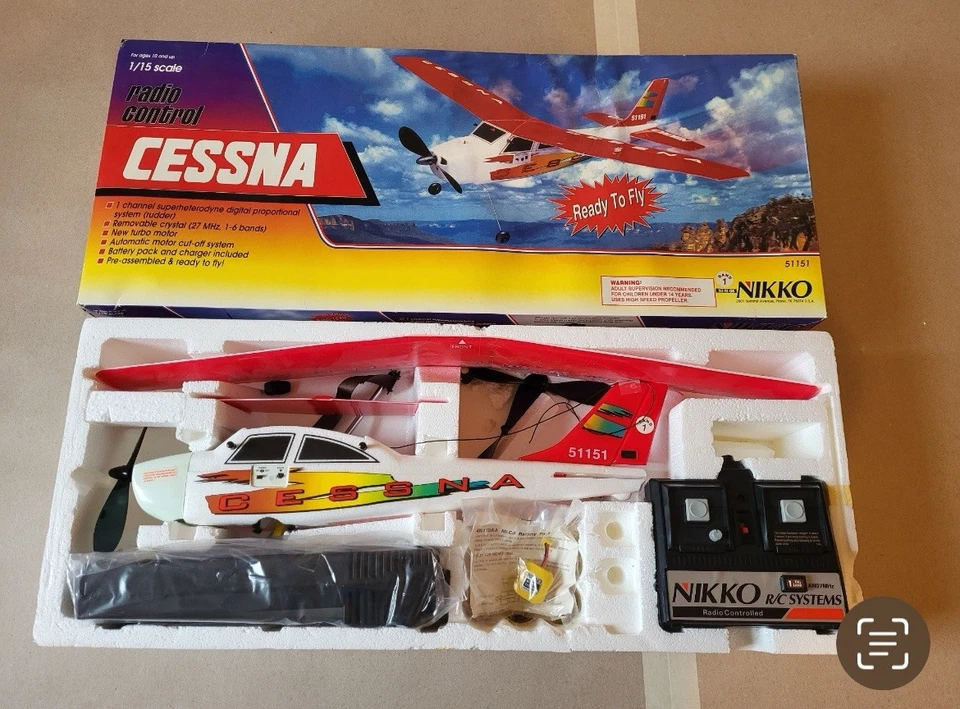 Avión radio control Cessna escala 1/15 Foto 1 de 1