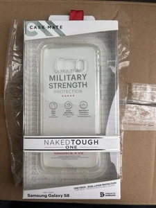 New Case Mate Naked Tough Refined Protection Case for Samsung Galaxy S8 - Clear - Photo 1 sur 2