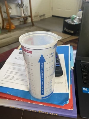 Pampered Chef Measure All 1 Cup Wet Dry Liquid Solid Measuring Cup Made in USA - Image 1 of 4