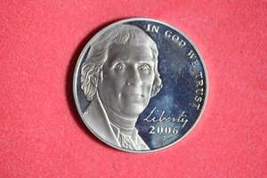 ESTATE FIND 2006 - S PROOF JEFFERSON NICKEL!!  #K52556 - Picture 1 of 2
