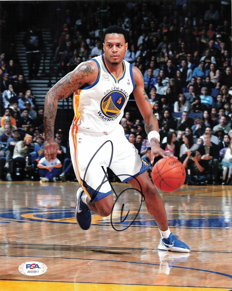 Foto firmada por Brandon Rush 8x10 PSA/DNA Golden State Warriors autografiada Foto 1 de 1