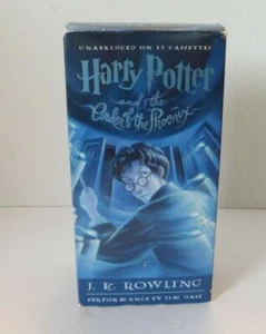 Harry Potter and the order of the Phoenix Audio Book 17 cassettes - Picture 1 of 5