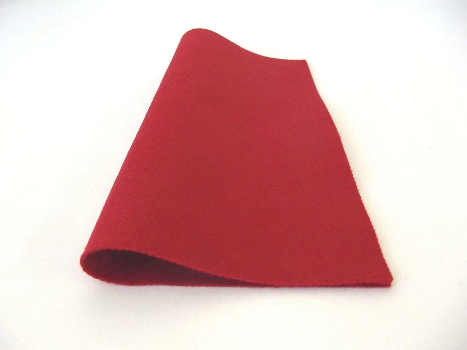 Acrylic Felt Baize Craft/Poker Fabric Material - BERRY - Image 1 of 1
