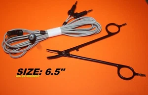 Non Stick Bipolar Artery Sealer Forceps Reusable 4mm Pin with cord WILLKO - Picture 1 of 5