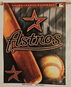 Diseño de bola de bate Wincraft bandera de los Astros de Houston MLB 27"" X 37"" bandera bandera bandera - Imagen 1 de 2