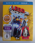 The lego Movie 3D+Blu-Ray+Digtal Ultraviolet + lego Minifigure Vitruvius New