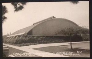 Scott Brown Gymnasium Institute of Technology Pasadena California 22F Real Photo - Picture 1 of 2