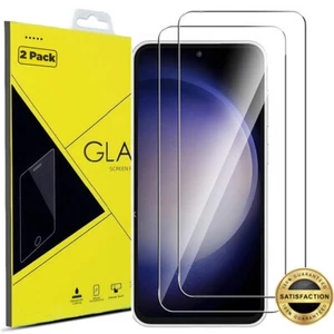 2x  Premium 9H Tempered Glass Screen Protector For Samsung Galaxy S23 FE - Picture 1 of 7