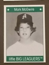 1991 Simon & Schuster More Little Big Leaguers Mark McGwire- 10+ Items Ship FREE