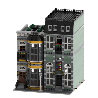 Modular Home with Interior Building Toys for Collection 2407 Pieces Build New - Image 1 of 4