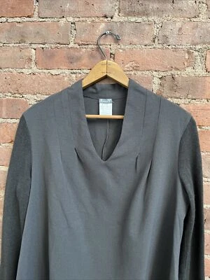 Kristensen du Norde Women ‘s Blouse, Sz 2, Knit Arms, Italy - Image 1 of 4