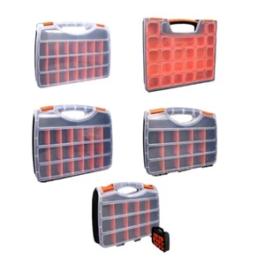 Double Side Screw Organizers Hardware Organizer Box Dividers Storage Containers - Bild 1 von 13