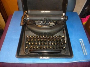 Vintage Remington Deluxe Noiseless Typewriter Original Case N1140032 - Picture 1 of 12