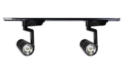 Kit 2 faretti led cob 20w e 30w su binario proiettore nero 3000k 4000k 6500k - Immagine 1 di 3