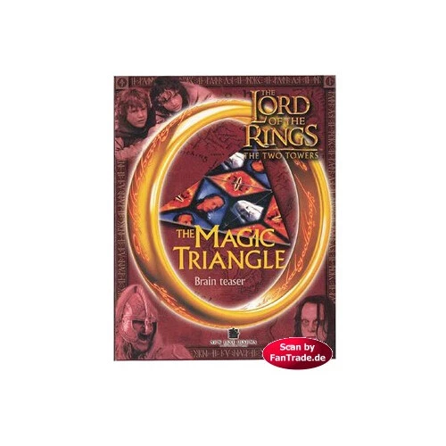 LORD OF THE RINGS Herr der Ringe Magic Triangle Logik-Puzzle