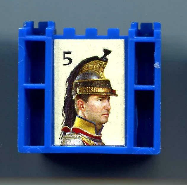 Blue Lieutenant #5 Replacement Piece for the 1996 Stratego Board Game - Image 1 of 1