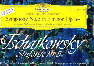 DGG LPM 18658 - MRAWINSKIJ - TCHAIKOVSKY SYMPHONY NR. 5 - WHITE PROMO - NM - Imagen 1 de 2