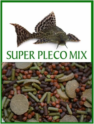 ABF SUPER PLECO FOOD MIX #8,Spirulina Wafer,Catfish,Pleco's,Heat Sealed,ABF230 - Image 1 of 4