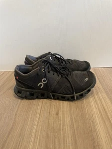 On Cloud Running Shoes Women's Cloud X Sneakers Black Sz 6.5  Black - Picture 1 of 8