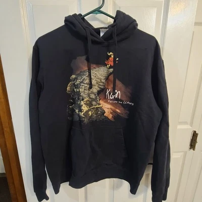 男式 Korn Follow The Leader 连帽衫,尺寸 L — 第 1/4 张图片