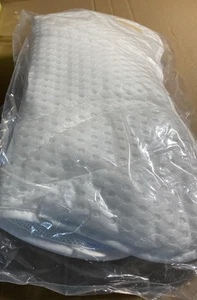 Badewannenkissen für Kopf und Nacken, ergonomisches 4D Air Mesh Badekissen, Luxus Waterp - Bild 1 von 5