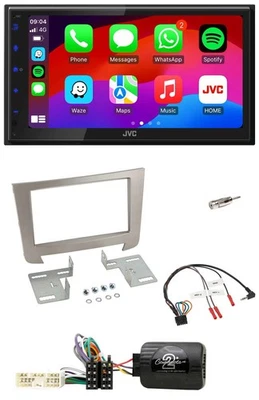 JVC Bluetooth 2DIN Lenkrad DAB USB Autoradio für SSangYong Rexton ab 2013 - Bild 1 von 4
