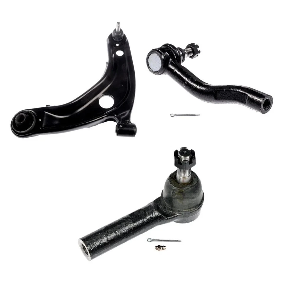 For Toyota Prius C 16 Control Arm with Ball Joint and Tie Rod End Kit Solutions - Image 1 of 1