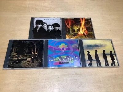 Echo And The Bunnymen 5 CD  S/T - Crocodiles - Evergreen - Reverberation - Learn Foto 1 de 4