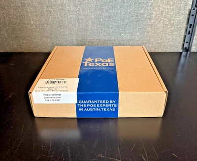 PoE Texas WS-POE-8-48V60W PoE Injector – 8 Port Passive Power over Ethernet Inje - Image 1 of 3