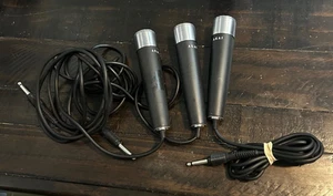 3 Vintage Akai DM-13 Dynamic Microphone tested work - Picture 1 of 2