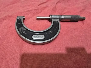 Vintage L.S. Starrett Co. No. 226 outside micrometre  1-2 Inch Made In USA VGC - Picture 1 of 16