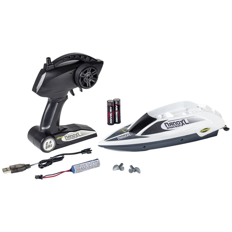 Carson Modellsport Speed Boat Nano XL RC Motorboot 100% RtR 270 mm - Bild 1 von 1